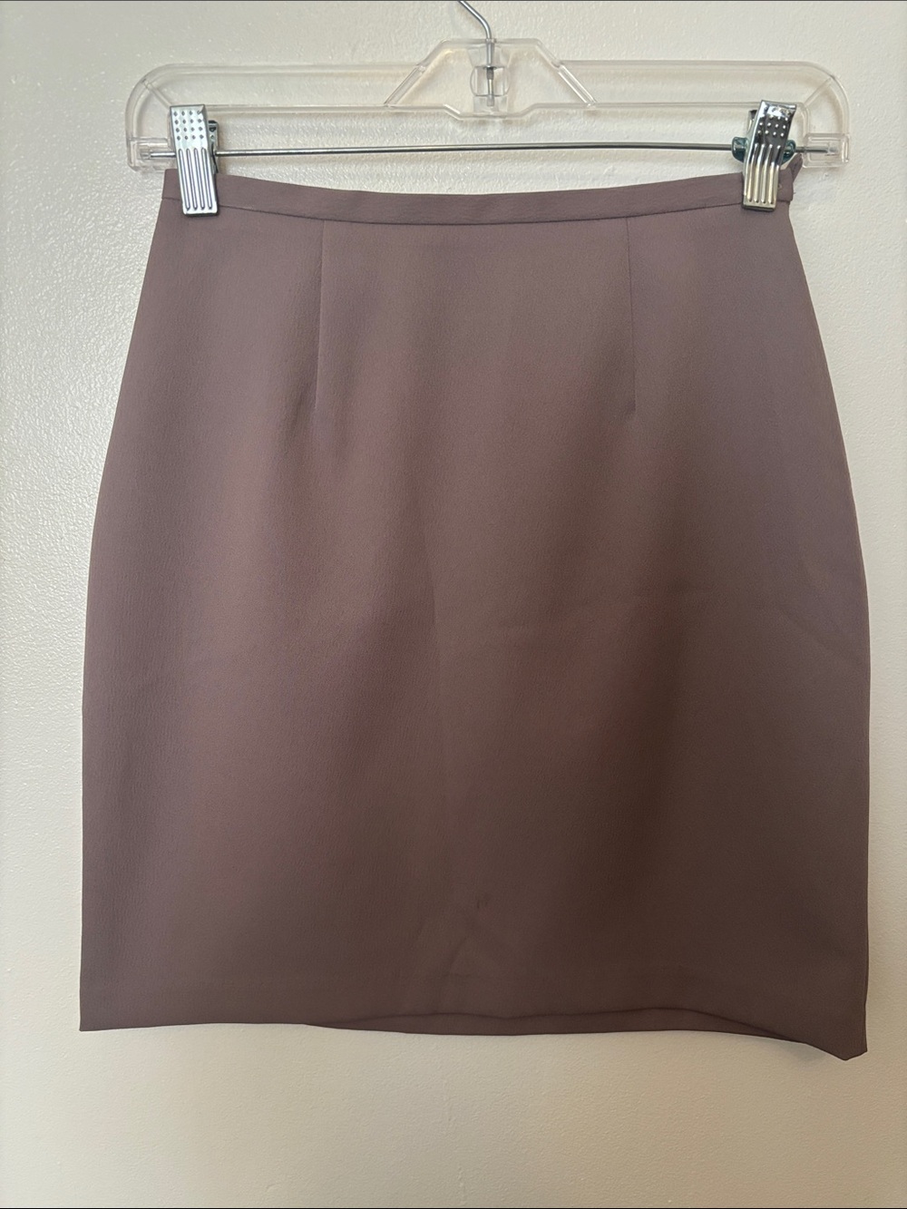 Express Dusty Mauve Pencil Skirt
